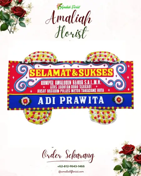 Papan Bunga Ucapan Selamat Cibiuk Kidul